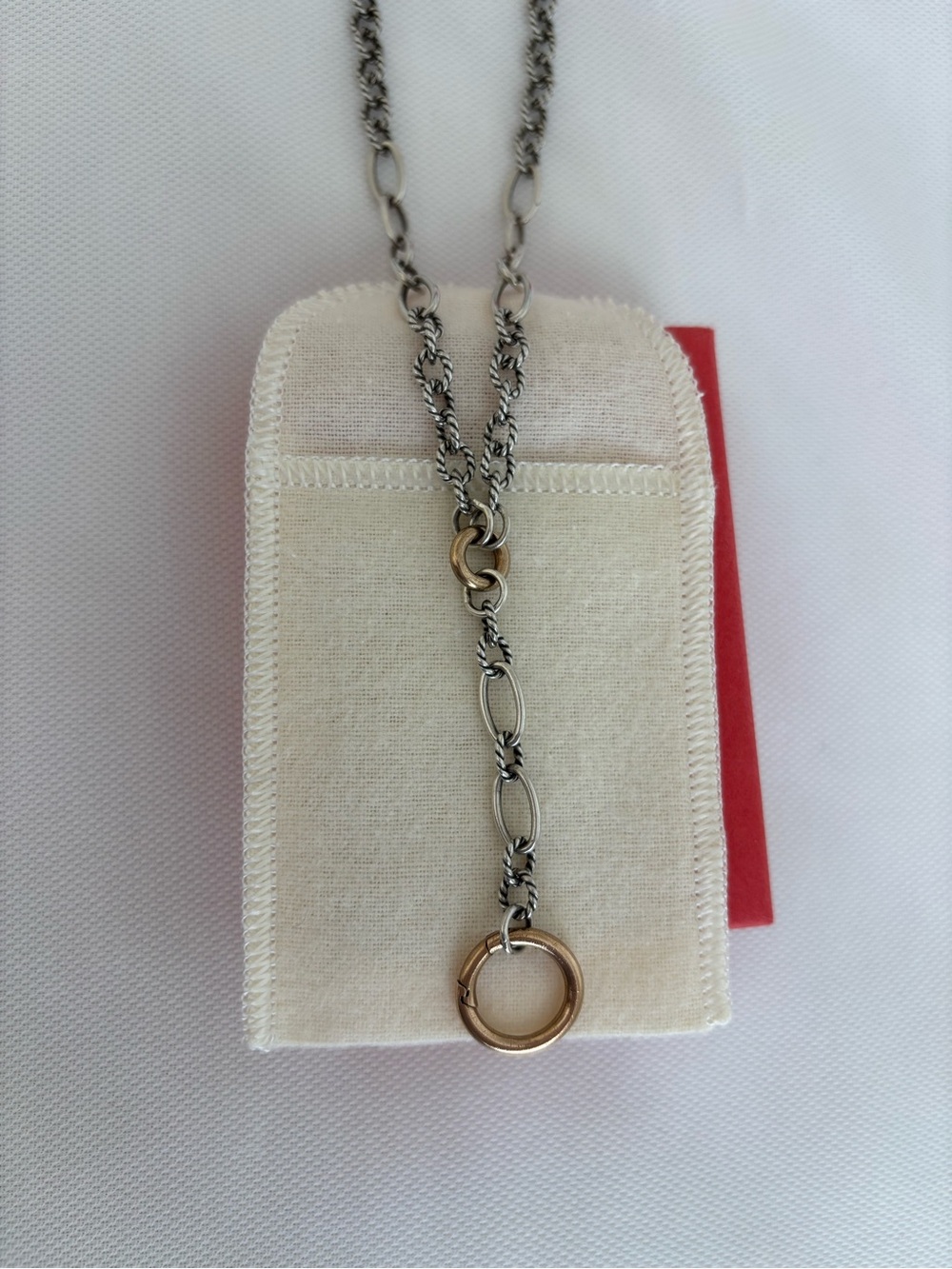 Retired James Avery | Circle Lariat Changeable Charm Necklace - Picture 7 of 8